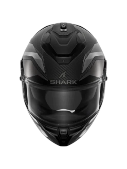 Shark Spartan GT Pro Ritmo Carbon Mat Carbon Zilver Chrom DSU Integraalhelm -Scorpion Winkel shark spartan gt pro ritmo carbon mat carbon silver chrom dsu 3 1