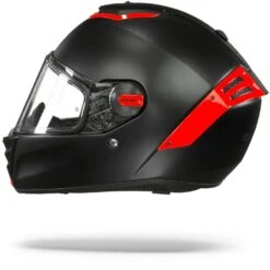 Shark Spartan RS Blank Mat Sp Zwart Oranje Zwart KOK Integraalhelm -Scorpion Winkel shark spartan rs black mat sp blank orange black kok.11