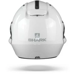 Shark Evo ES WHU Blank Wit Azuur Systeemhelm -Scorpion Winkel shark evo es white azur whu.19 1