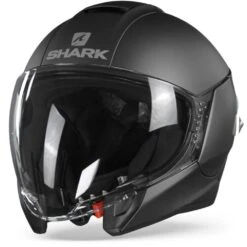Shark Citycruiser AMA Blank Mat Antraciet Jethelm -Scorpion Winkel sharkcitycruiserblankama frontpage
