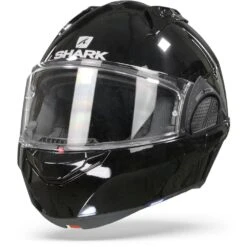 Shark Evo GT Blank Zwart Systeemhelm -Scorpion Winkel sharkevogtblankblack frontpage