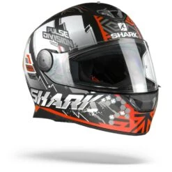Shark Skwal 2 Noxxys Mat Zwart Rood Zilver KRS Integraalhelm -Scorpion Winkel sharkskwal2.2noxxysmatkrs.33 1