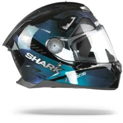 Shark Skwal 2 Venger Zwart Glitter Zwart KXK Integraalhelm -Scorpion Winkel sharkskwal2.2vengerkxk.29 1