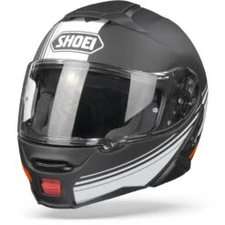 Shoei Neotec II Separator TC-5 Mat Zwart Wit Rood Systeemhelm -Scorpion Winkel shoeineotec2separatortc 5blackwhitered frontpage