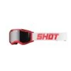 Shot Goggles Iris 2.0 Solid Red Matt -Scorpion Winkel shot goggles iris 2 0 solid red matt