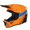 SHOT Furious Kid Roll Oranje Blauw Glanzend Crosshelm -Scorpion Winkel shot helmet furious kid roll orange blue glossy 1