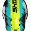 SHOT Furious Kid Versus Neon Geel Turquoise Glanzend Crosshelm -Scorpion Winkel shot helmet furious kid versus neon yellow turquoise glossy 1