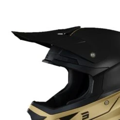 SHOT Peak Furious Raw 3.0 Black Gold Matt -Scorpion Winkel shot visor furious raw 3 0 black gold matt 1