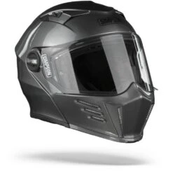 Simpson Darksome Gunmetal Systeemhelm -Scorpion Winkel simpson darksome gunmetal.33 1