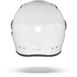 Simpson Darksome Solid Wit Systeemhelm