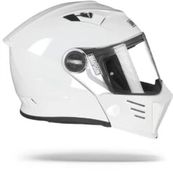 Simpson Darksome Solid Wit Systeemhelm -Scorpion Winkel simpson darksome white.29 1