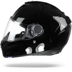Shark Spartan 1.2 Blank BLK Zwart Integraalhelm -Scorpion Winkel spartan blank blk black.10 1