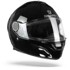 Shark Spartan 1.2 Blank BLK Zwart Integraalhelm -Scorpion Winkel spartan blank blk black.33 1