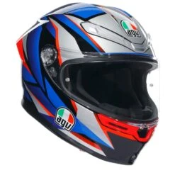 Agv K6 S E2206 Mplk Slashcut Zwart Blauw Rood 015 Integraalhelm -Scorpion Winkel thumbnail 29 7