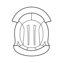 Shark Spartan Fabric Lining IN5050PBLUM